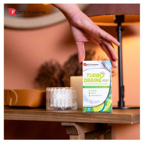 FORTE PHARMA Turbodraine Activ 20 Comprimés Effervescents Minceur