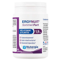 Nutergia Ergynuit Sommeil Fort 60 gélules Endormissement rapide Pharma360