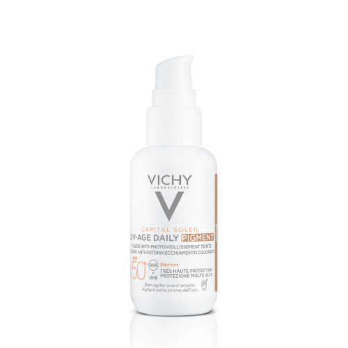 Vichy Capital Soleil UV-Age Fluide Teinté SPF50+ 40ml Anti-âge Pharma360