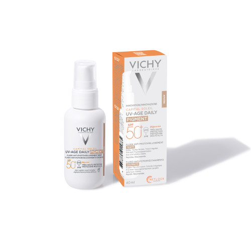 Vichy Capital Soleil UV-Age Fluide Teinté SPF50+ 40ml Anti-âge Pharma360