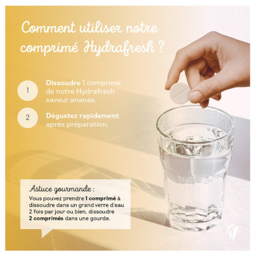 Vitavea Hydrafresh 20 comprimés Énergie et Hydratation Isotonique