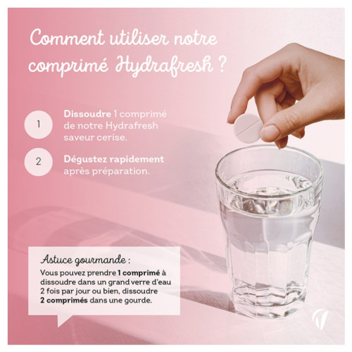 Vitavea Hydrafresh 20 Comprimés Énergie et Hydratation Isotonique