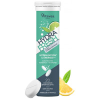 Vitavea Hydrafresh 20 Comprimés Hydratation Énergie Citron-Verveine