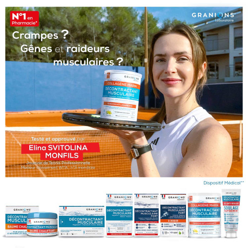 Granions Patchs Décontractant Musculaire 5 unités Soulagement Douleurs