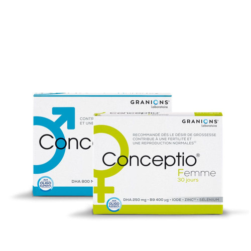 Granions Conceptio Homme Femme 120 Caps Améliore Fertilité Pharma360