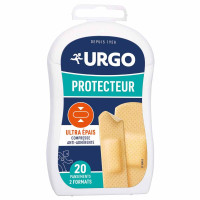 Urgo Ultra-Protecteur 20 Pansements Protection Chocs Cicatrisation
