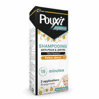 Pouxit Shampooing Anti-Poux Lentes Abricot 200ml Efficace Naturel