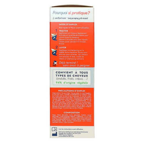 Xpulse Déparaz Poux Shampoing 150ml Éradication Rapide et Naturelle