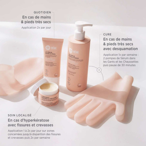 Même Chaussettes Hydratantes Réutilisables 1 paire Pieds Doux Pharma360