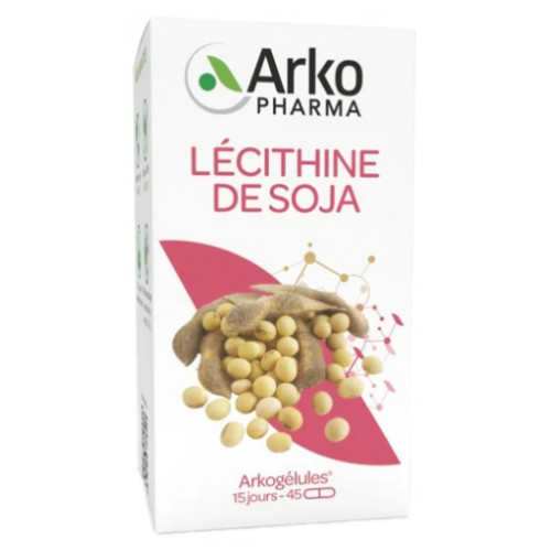 Arkogélules Lecithine De Soja 45 capsules