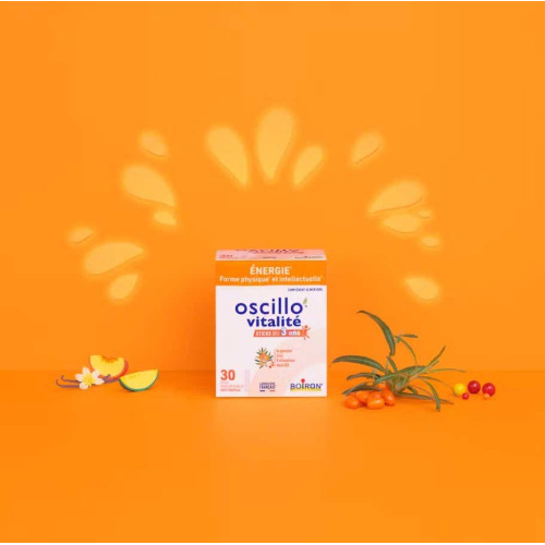 Boiron Oscillo Vitalité Enfant 30 Sticks Énergie et Vitalité Enfants