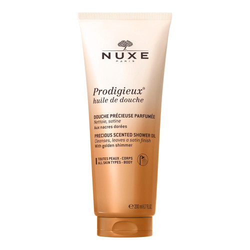 NUXE Prodigieux Huile Douche 200ml - Nettoie et Satine Peau