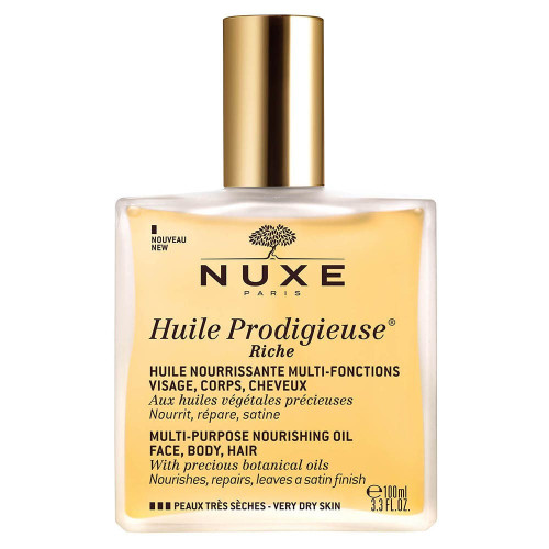 NUXE Huile Prodigieuse 100mL - Nourrit Répare Hydrate Adoucit