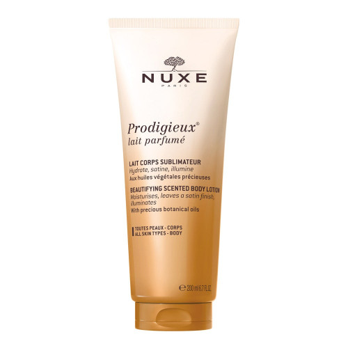 NUXE Prodigieux Lait Parfumé 200ml - Hydrate et Illumine la Peau
