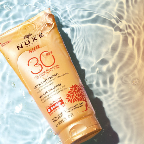NUXE SUN Lait Corps SPF30 150ml - Protection et Bronzage Sublime