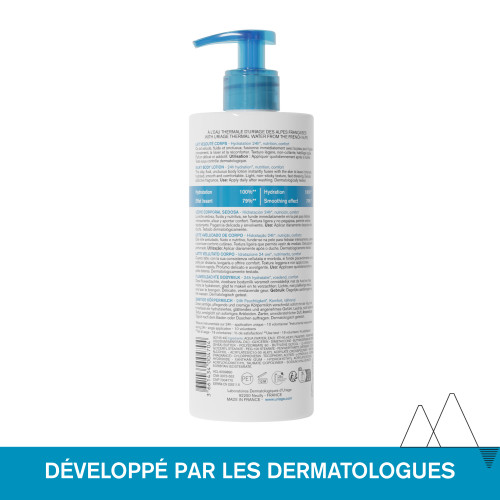 URIAGE Lait Corps Velouté 500ml - Hydratation Intense Peaux Sèches