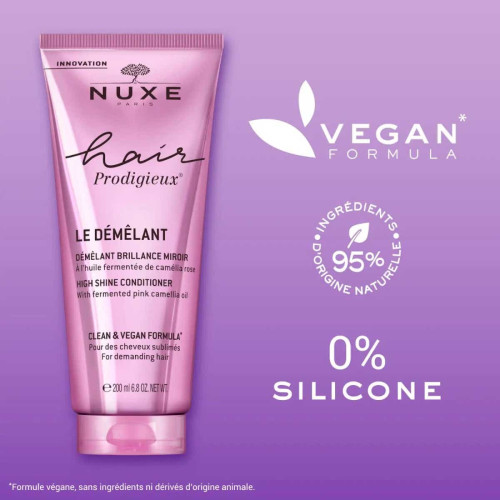NUXE Démêlant Prodigieux 200mL - Cheveux Forts et Souples