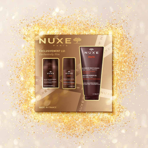 Nuxe Men Coffret Exclusivement Lui 3 Produits Soins Naturels Efficaces