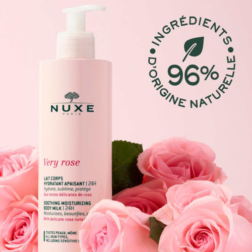 Very rose Lait Corps Hydratant Apaisant 400 ml