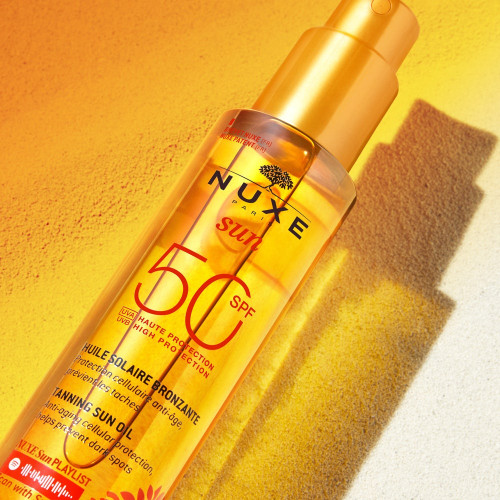 Sun Huile solaire bronzante SPF 50 150 ml