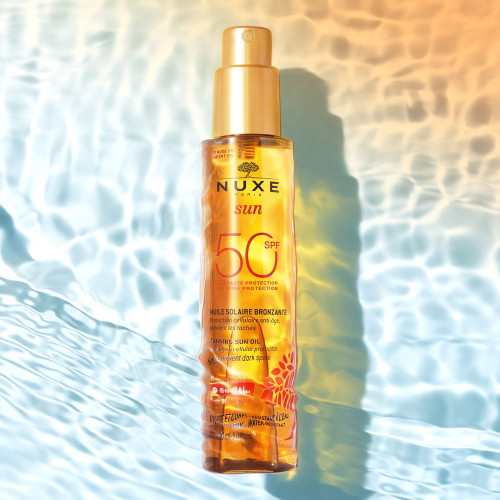 Sun Huile solaire bronzante SPF 50 150 ml