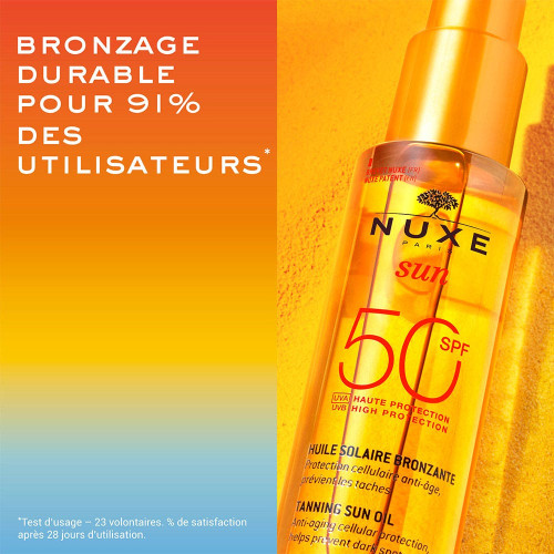 Sun Huile solaire bronzante SPF 50 150 ml