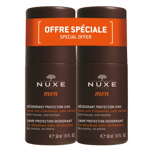 Men déodorant protection 24h 2x50ml
