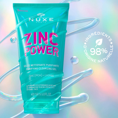 Zinc Power gelée nettoyante purifiante 150 mL