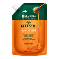 Rêve de Miel gel lavant surgras visage et corps Recharge 400 mL