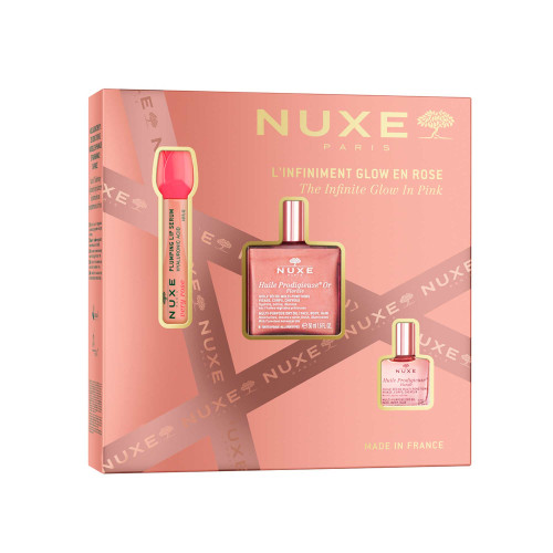 Nuxe Coffret L'Infiniment Glow en Rose Éclat Hydratation Beauté