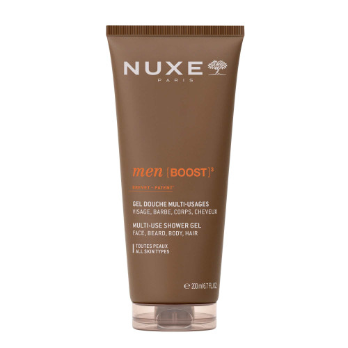 Nuxe Men Boost Gel Douche 200 ml 4-en-1 Naturel et Vegan