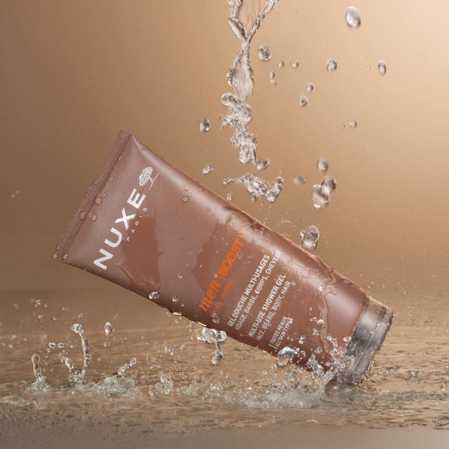 Nuxe Men Boost Gel Douche 200 ml 4-en-1 Naturel et Vegan