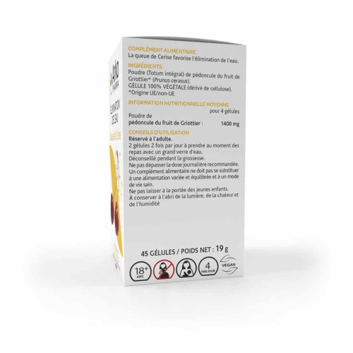 Arkopharma Arkogélules Queue de Cerise 45 gélules - Elimination Facile