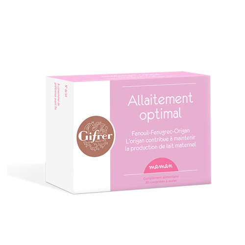 GILBERT Allaitement Optimal 30 comprimés - Booste production lait