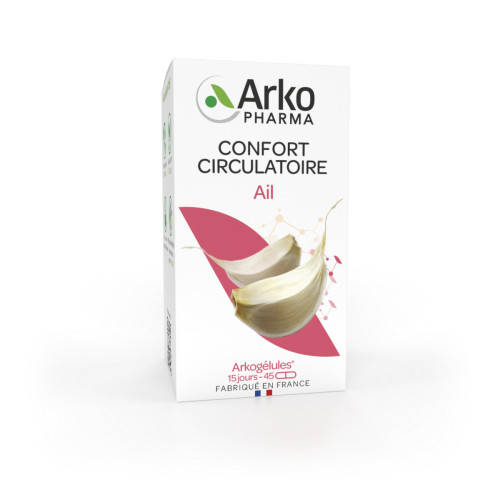 Arkogélules Inod'ail 45 gélules - Confort circulatoire sans odeur