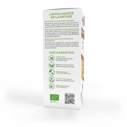 ARKOPHARMA Arko Royal Junior Sirop Fortifiant Bio 140mL