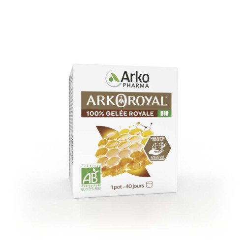 Arko Royal Gelée Royale Bio 40g - Tonus et Résistance