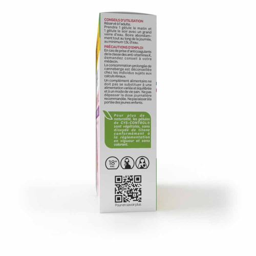 ARKOPHARMA Cys-Control 60 Gélules - Confort Urinaire