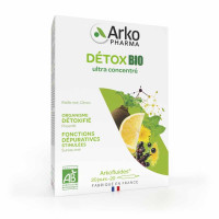 Arkofluides Détox 20 Ampoules - Purifie et Revitalise