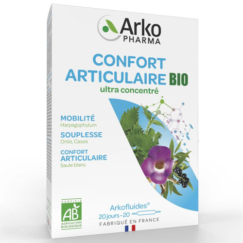 Arkofluides Articulations 20 Ampoules - Confort et Mobilité