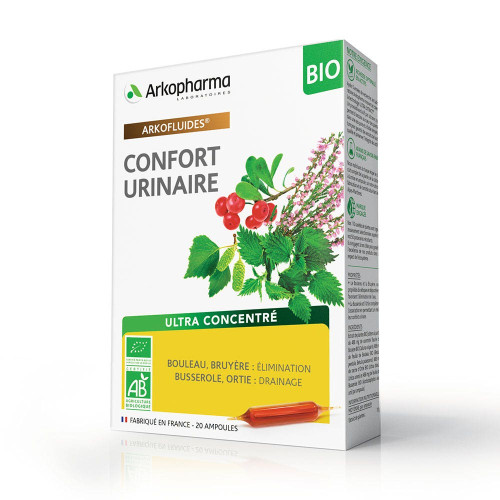Arkopharma Arkofluides Confort Urinaire 20 Ampoules