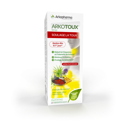 Arkopharma Arkotoux 140ml - Soulage Toux et Irritations