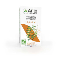 Arkopharma Arkogélules Spiruline Bio 45 Gélules - Boost Tonus Vitalité