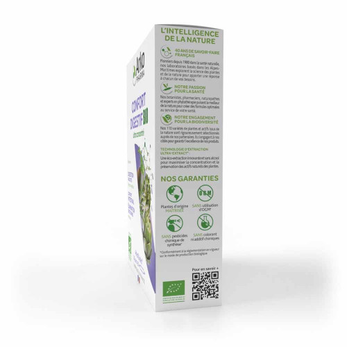 Arkofluides Digestif 20 Ampoules - Confort Digestif Bio et Détoxifiant