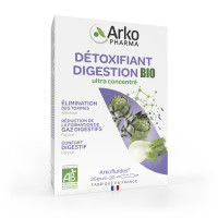 Arkopharma Arkofluides Artichaut-Fenouil Bio 20 Ampoules