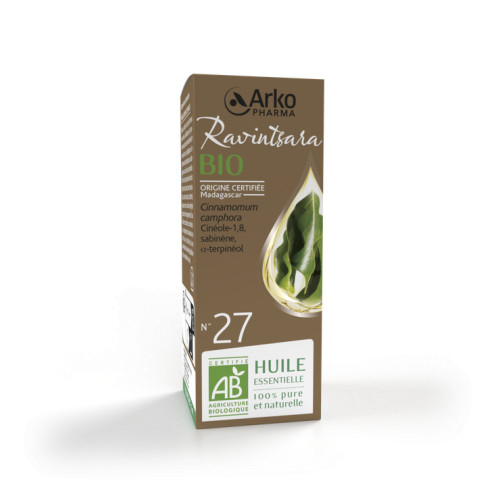 ARKOPHARMA Huile Essentielle Ravintsara 5ml - Boost Immunité