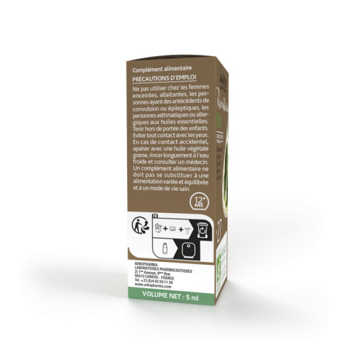 ARKOPHARMA Huile Essentielle Ravintsara 5ml - Boost Immunité
