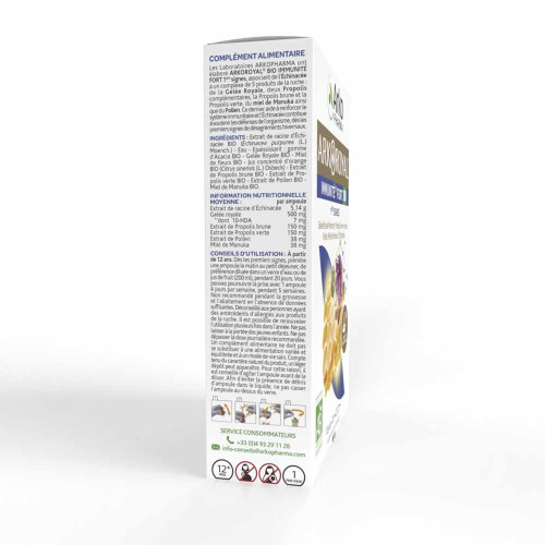Arkopharma Arko Royal Immunité Fort Bio 20 Ampoules