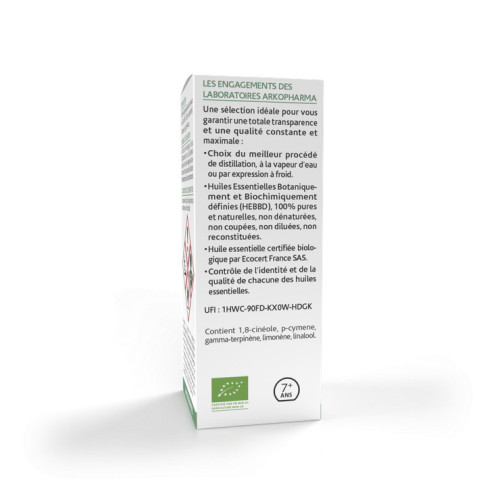ARKOPHARMA Huile Essentielle Ciste 5ml - Antioxydante et Relaxante