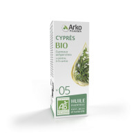 ARKOPHARMA Huile Essentielle Cyprès 10ml - Respiratoire, Veineux